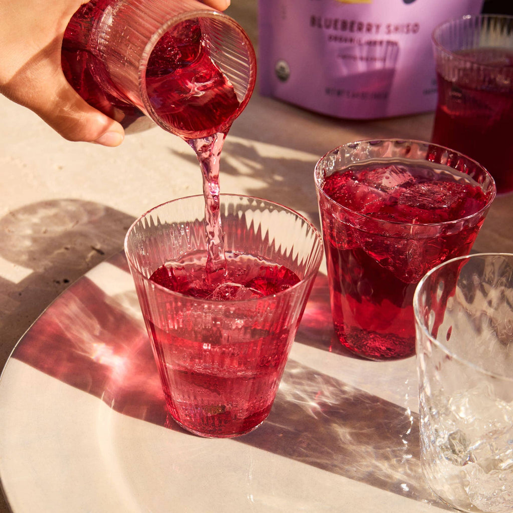 Blueberry Shiso Iced Tea