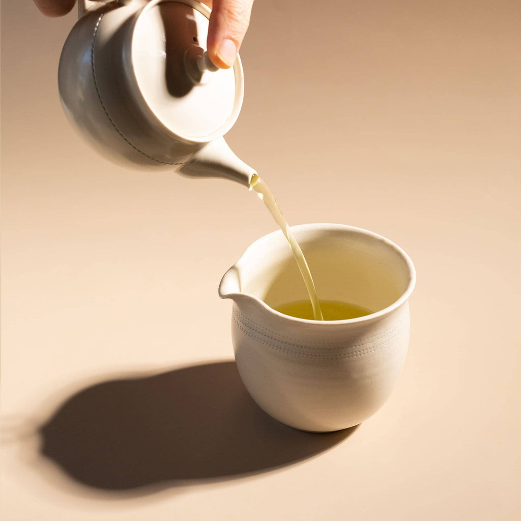 White Tokoname Teaware Set
