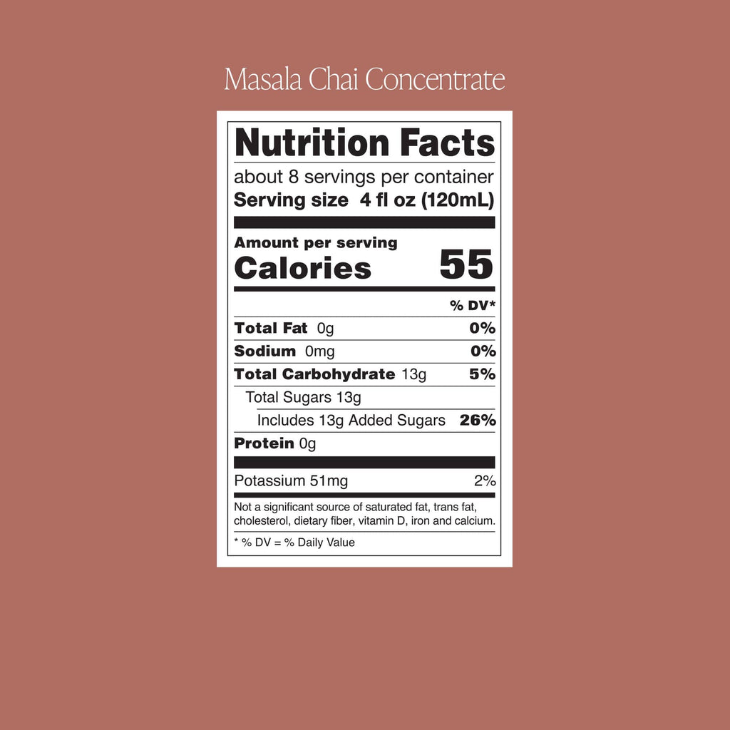 Masala Chai Concentrate