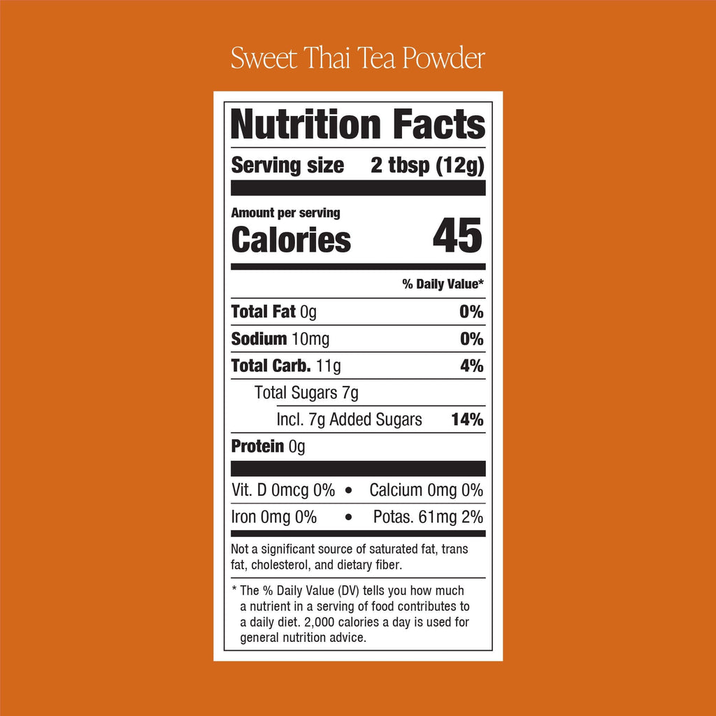 Sweet Thai Tea Powder