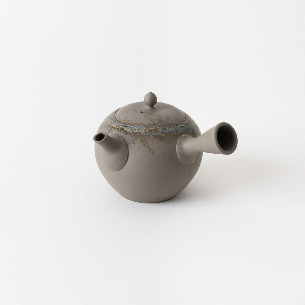 Blue Mogake Tokoname Teapot